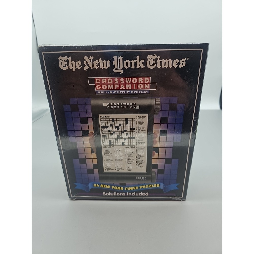 The New York Times Crossword Companion‎ Luminator Roll-A-Puzzle System 48 Games